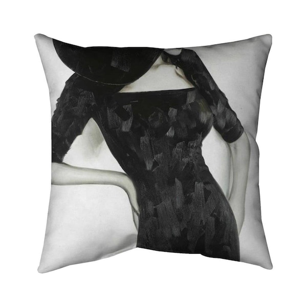 Fondo 26 x 26 in. Beautiful Classic Woman-Double Sided Print Indoor Pillow - FO2772107
