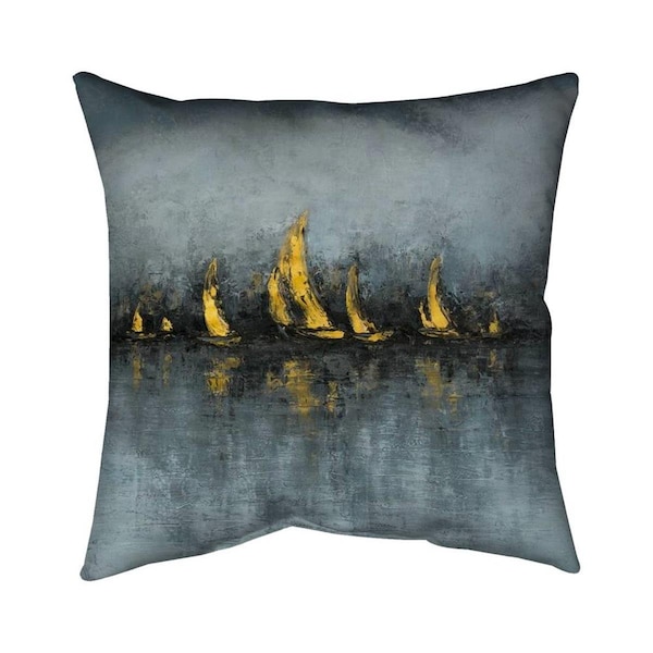 Fondo 20 x 20 in. Set Sail-Double Sided Print Indoor Pillow - FO2773782