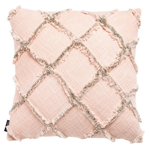 Safavieh 18 x 18 in. Ashlin Pillow Beige & Grey - PLS6526G-1818