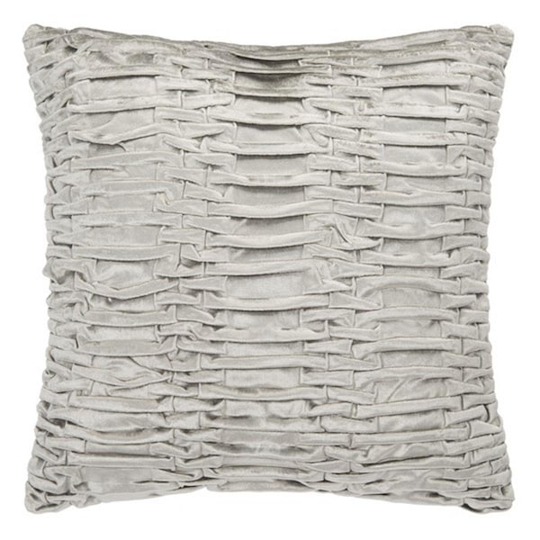 Safavieh 18 x 18 in. Marita Pillow, Light Grey - PLS6513A-1818