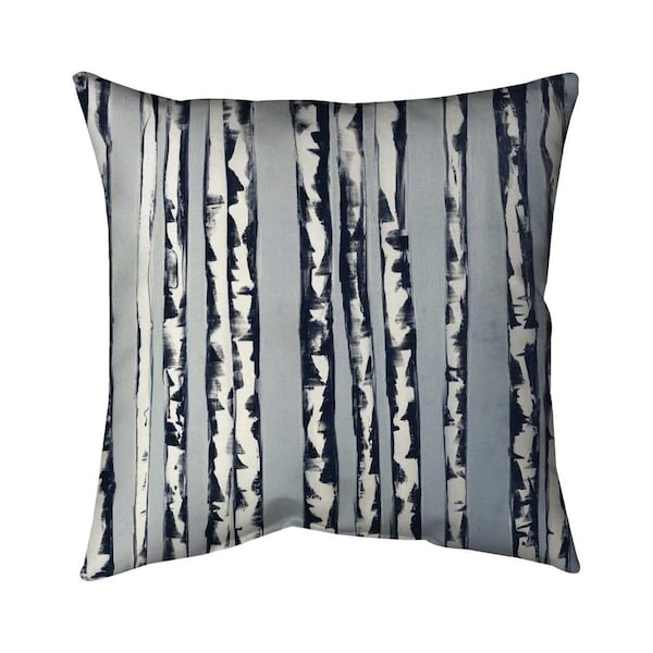 Begin Home Decor 20 x 20 in. Small Birch Trees-Double Sided Print Indoor Pillow - 5541-2020-LA52-1