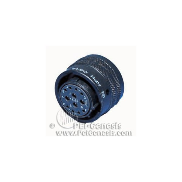 Amphenol PT 12C 820, 416 SKT PLUG - PT05A1412S027