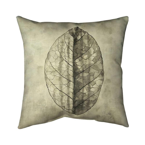 Fondo 26 x 26 in. Translucent-Double Sided Print Indoor Pillow - FO2775318