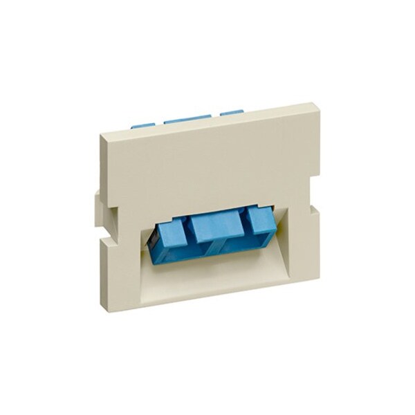 Leviton WALLPLATES 1 DPLX SC ZIRC BLUE 45 MOS 1.5U MOD IV - 41294-2CI