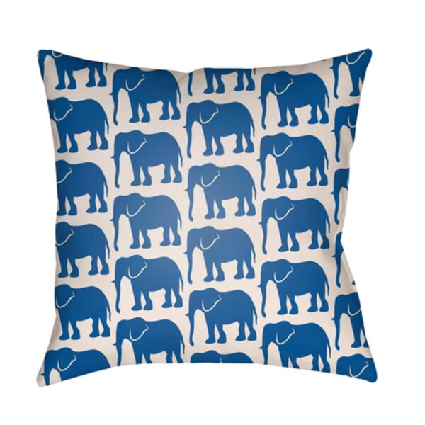 Artistic Weavers Lolita Elephant Poly Filled Pillow - 14 x 24 in. - LOTA1415-1424