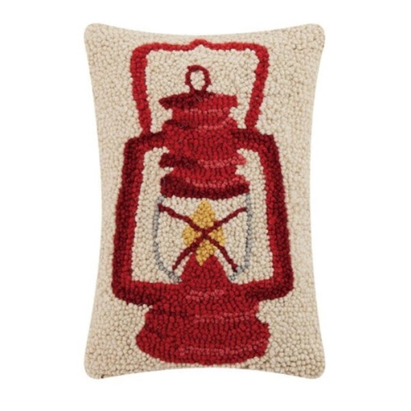 Peking Handicraft 8 x 12 in. Lantern Polyester Filler Hook Pillow, 3PK - 30RN222C12OB