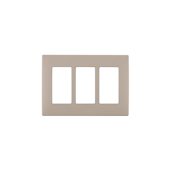 Leviton WALLPLATES RENU 3 GANG WLPLT CAF+ LATTE - REWP3-CA