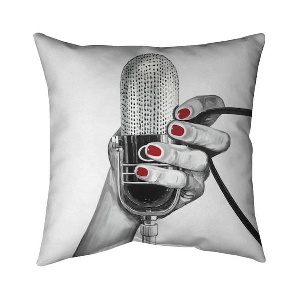 Fondo 26 x 26 in. Sing Your Life-Double Sided Print Indoor Pillow - FO2780545
