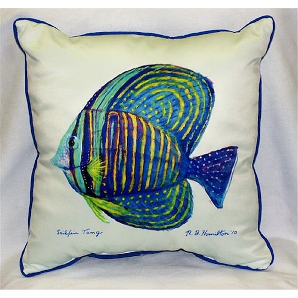 Highkey Sailfin Tang Art Only Pillow 18"x18" - LR48773