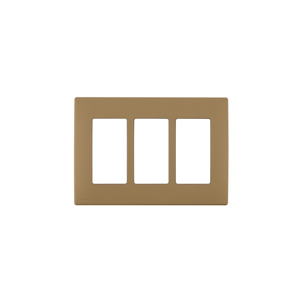 Leviton WALLPLATES RENU 3 GANG WLPLT WARM CARAMEL - REWP3-WC
