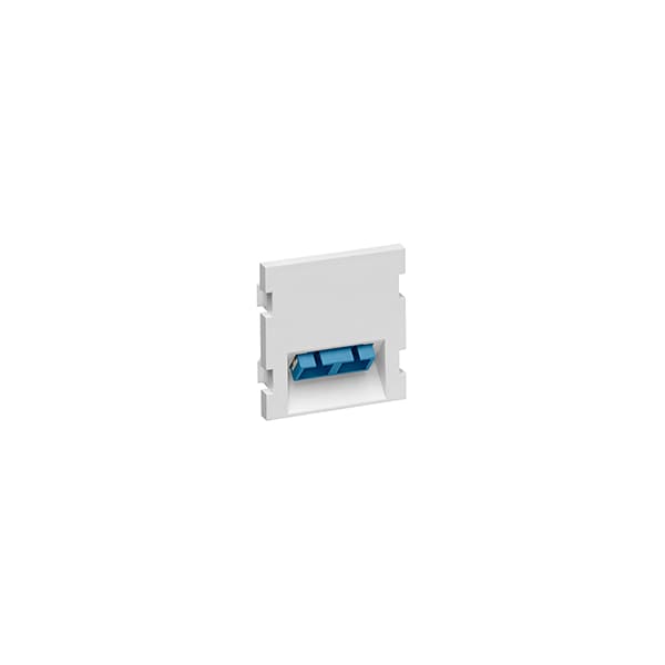 Leviton WALLPLATES ADPT DPLX SC 2U ANG WH - 41292-2CW