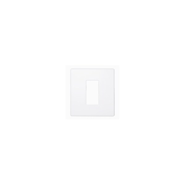 Leviton Dimmer Switch Renii Plate-0N1W-Fins-I - AWP0F-1I