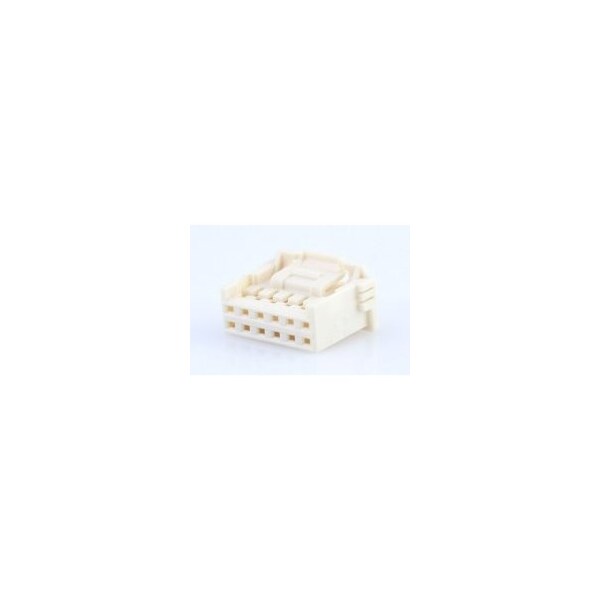 Molex 2.0 W/B Dual Grid Rcpt Hsg 12Ckt Beige - 501646-1200