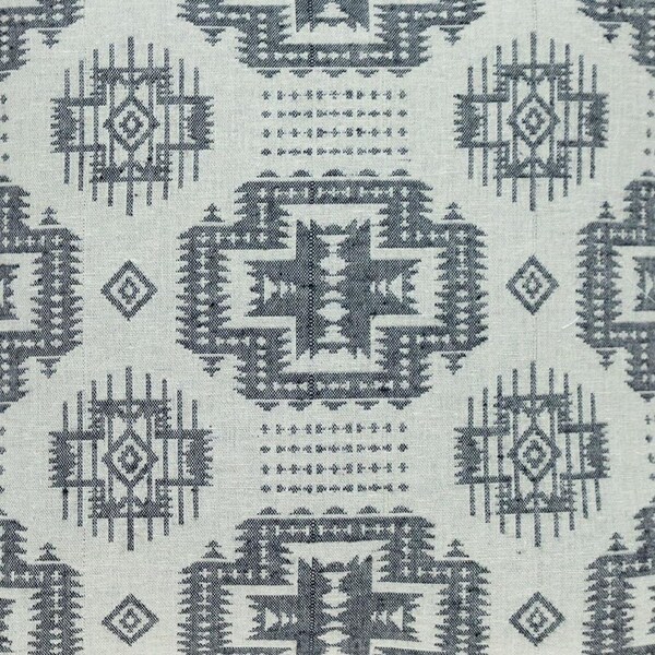 Homeroots 16 x 16 x 5 in. Gray Aztec Design Throw Pillow - 383091