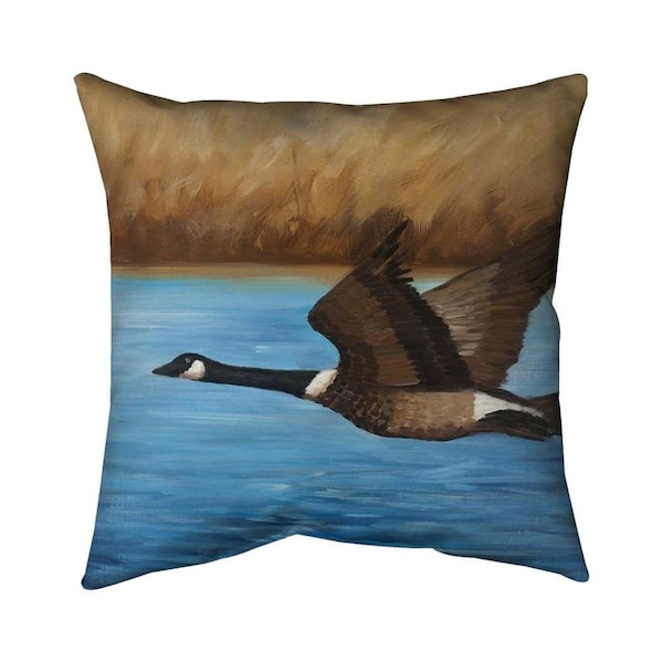 Fondo 26 x 26 in. Canada Goose-Double Sided Print Indoor Pillow - FO2774071