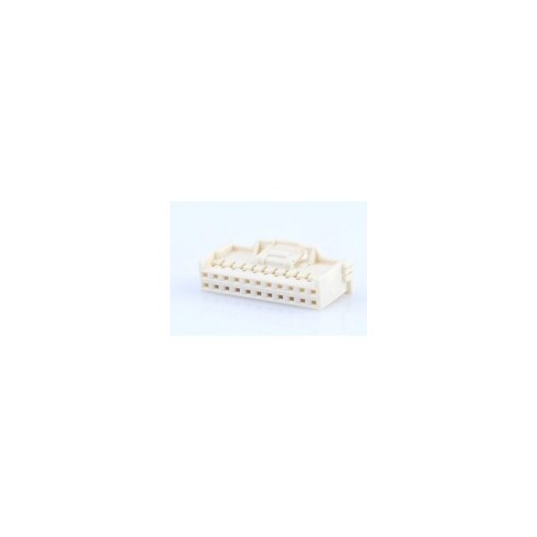 Molex 2.0 W/B Dual Grid Rcpt Hsg 22Ckt Beige - 501646-2200
