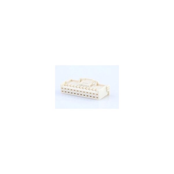Molex 2.0 W/B Dual Grid Rcpt Hsg 24Ckt Beige - 501646-2400