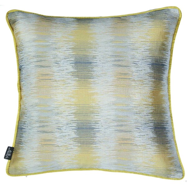 Homeroots Jacquard Blurry Decorative Throw Pillow CoverMulti Color 17 x 17 in. - 355622