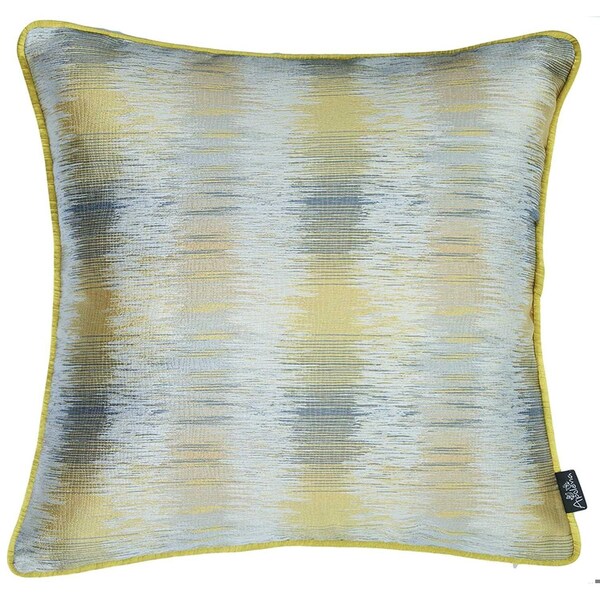 Homeroots Jacquard Blurry Decorative Throw Pillow CoverMulti Color 17 x 17 in. - 355622