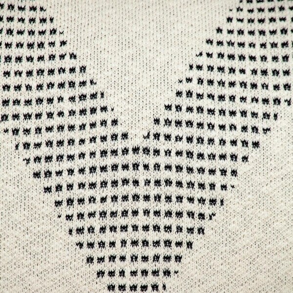 Homeroots 20 x 20 x 4 in. Beige & Black Knit Throw Pillow - 383146
