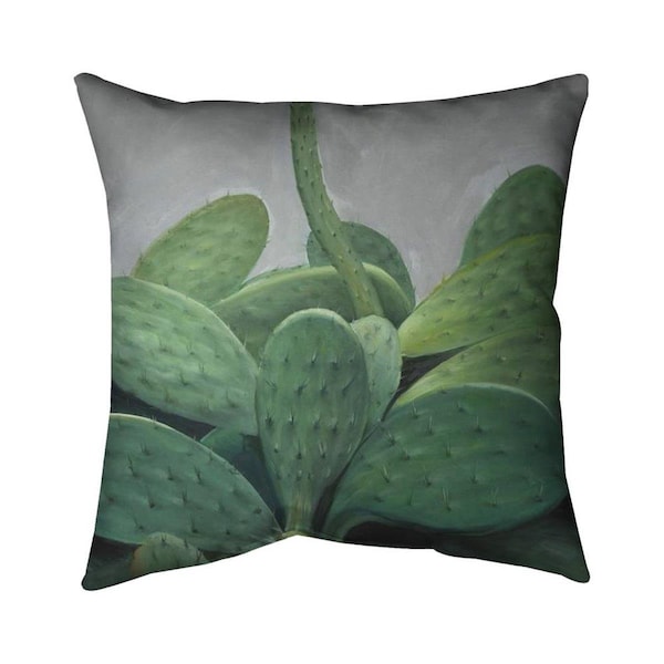Begin Home Decor 20 x 20 in. Cactus Bundle-Double Sided Print Indoor Pillow - 5541-2020-FL140