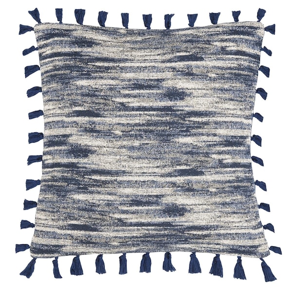 Safavieh 16 x 16 in. Marni Polyfill Pillow, Blue & Cream - PLS796A-1616