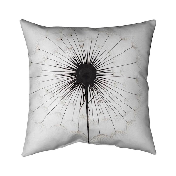 Begin Home Decor 20 x 20 in. Dandelion-Double Sided Print Indoor Pillow - 5541-2020-FL188