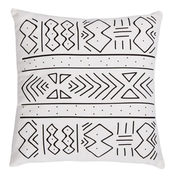 Safavieh Kerra Pillow Black & White - PLS7136A-1818