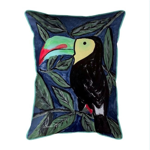 Betsy Drake Betsy Drake HJ1176 16 x 20 in. Toucan Indoor & Outdoor Pillow; Large - HJ1176