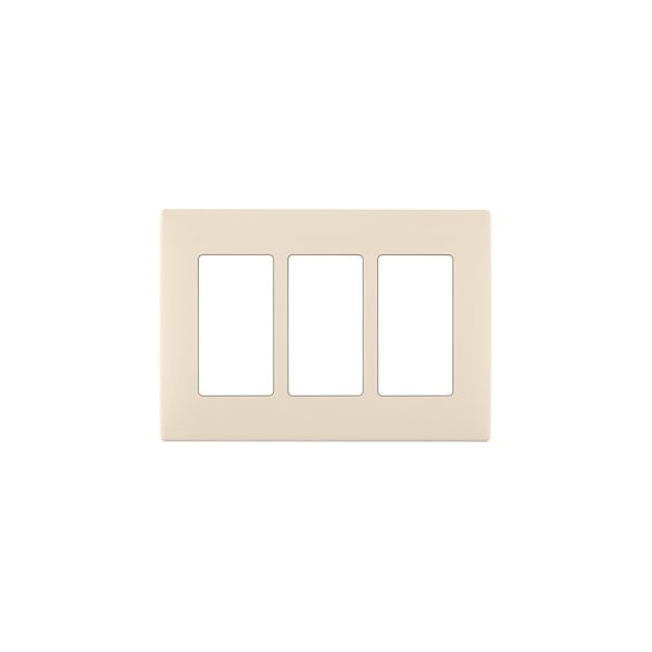 Leviton WALLPLATES RENU 3 GANG WLPLT GOLD COAST WHITE - REWP3-GC