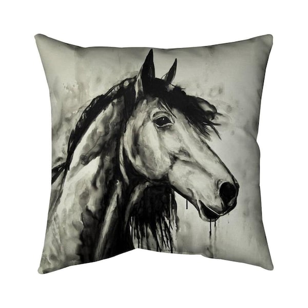 Fondo 20 x 20 in. Spirit Horse-Double Sided Print Indoor Pillow - FO2772153
