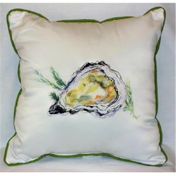 Betsy Drake Oyster Throw Pillow- 22 x 22 in. - ZP121