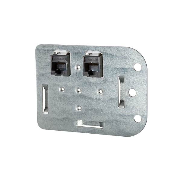 Leviton WALLPLATES QP IN-CLNG BKT W/O CLIP - 49223-CB0