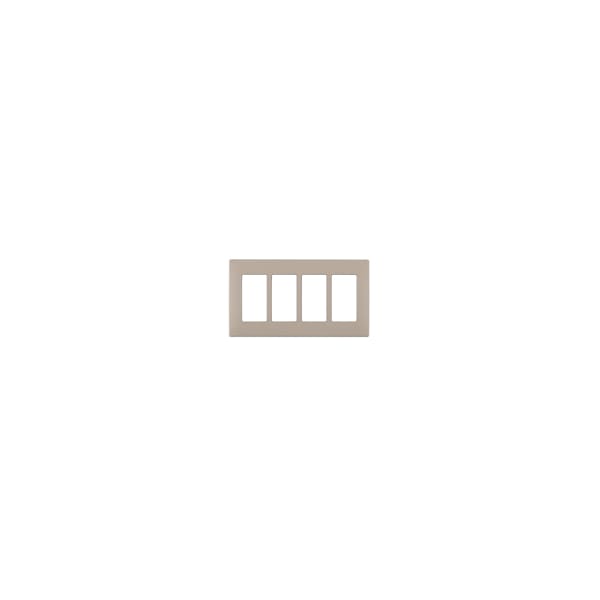 Leviton WALLPLATES RENU 4 GANG WLPLT CAF+ LATTE - REWP4-CA