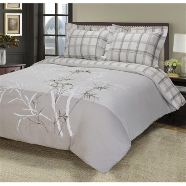 Superior  Impressions by Luxor Treasures ELMWOOD 3PC KC Impressions Elmwood 100% Cotton 3-Piece King/California King Duvet Cover Set - ELMWOOD 3PC KC