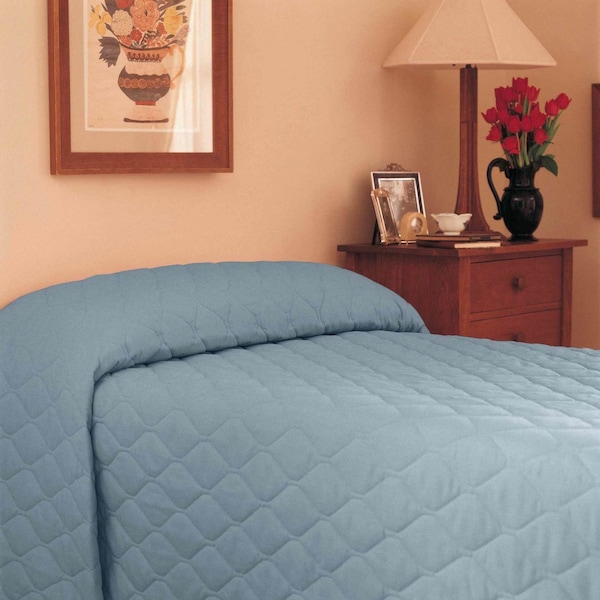 Martex By Westpoint Hospitality BEDSPREAD TWIN SLATE - 1C75873