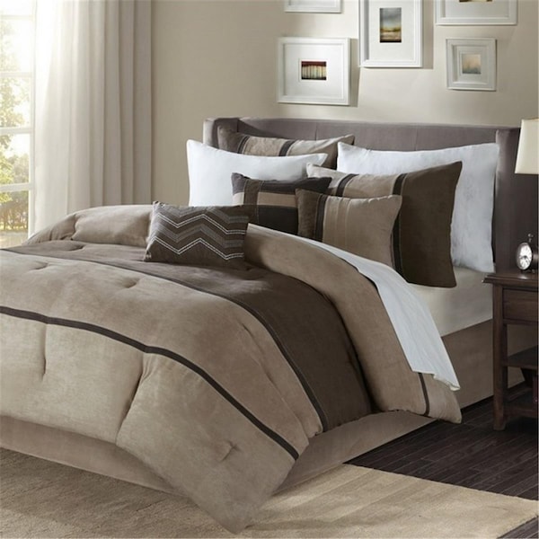 Madison Park Palisades 7-Piece Comforter Set, California King, 7PK - MP10-4026