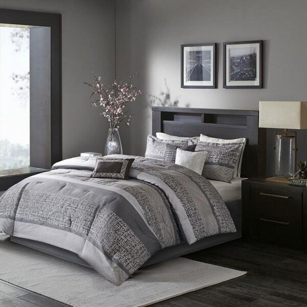 Madison Park Madison Park MP10-3398 Rhapsody 7 Piece Comforter Set California King - Multi - MP10-3398