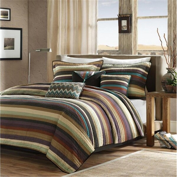 Madison Park Yosemite Quilted Coverlet Set - Multi, Twin and Twin XL - MP13-2582