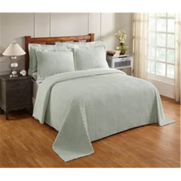 Convenience Concepts Jullian Cotton Bedspread, Sage - Queen Size - HI2112555