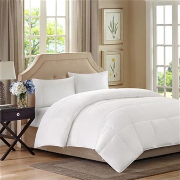 Sleep Philosophy Sleep Philosophy BASI10-0257 Benton 2 Layer Down Alternative Comforter; White - Full & Queen - BASI10-0257