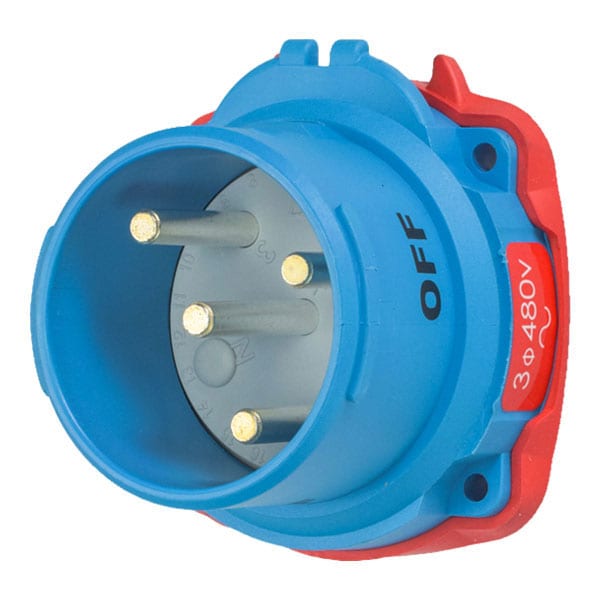 Meltric 63-38043-A155 INLET WITH NO LOCKOUT HOLE - 63-38043-A155