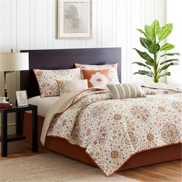 Madison Park Tissa 6 Piece Coverlet Set, King - Lovry - MP13-485