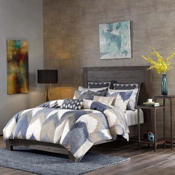 Ink Plus Ivy Kids INK Plus IVY II10-553 Cotton Printed Comforter Bedding Set - King & California King - II10-553