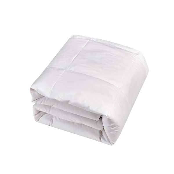 Blue Ridge Goose Feather and Down Fiber Comforter, Light Warmth, Twin - CN007511