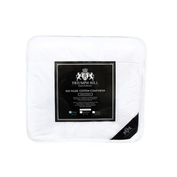Triumph Hill Silk Heavy Weight Bed Comforter- Standard - Twin - TH-SCH-TWIN