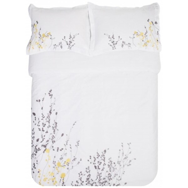 Impressions By Luxor Treasures Reed 3-Piece Cotton King-California King Duvet Cover Set - REED 3PC KC
