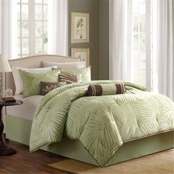 Madison Park Freeport Comforter Set, Green - Cal King - MP10-235