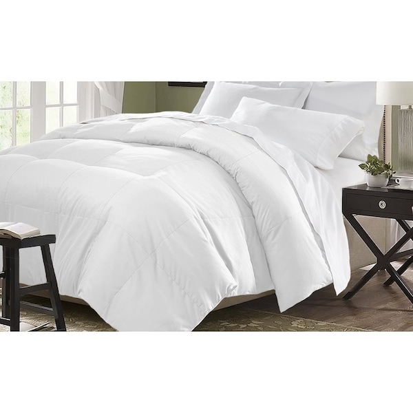 Kathy Ireland Down Fiber and Feather Comforter, White, King - KI030024