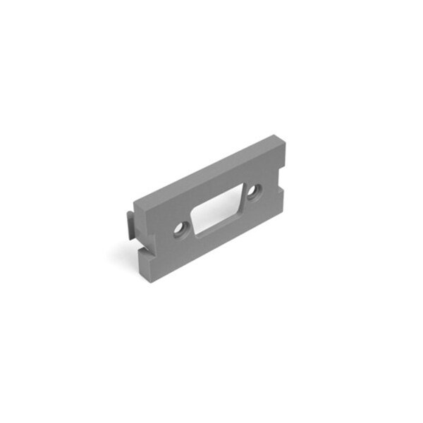 Leviton WALLPLATES MOS 1U BLANK HD15 GY - 41291-DBG